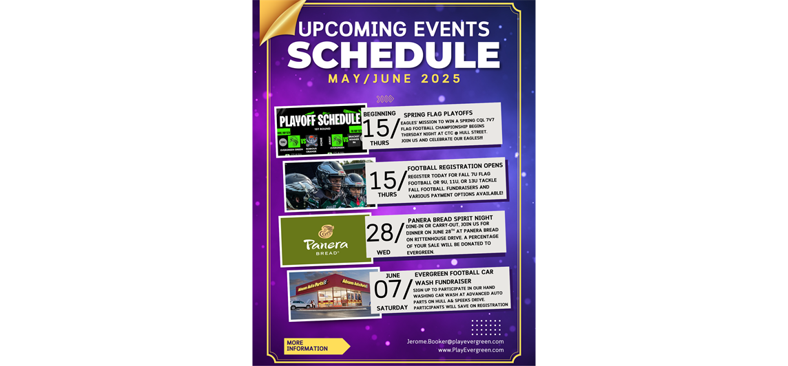 Playoffs, Registrations, Fundraisers, OH MY!