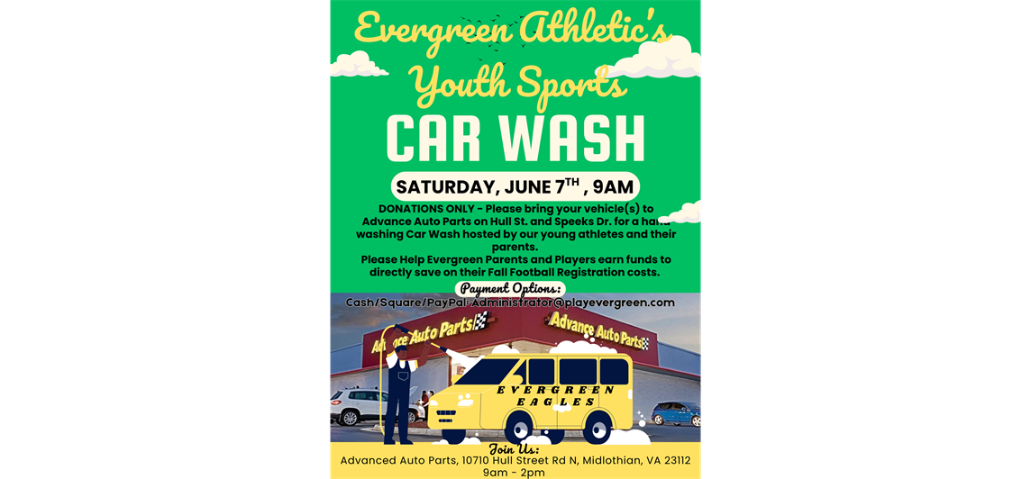 EAA Charity Car Wash THIS SATURDAY!!!