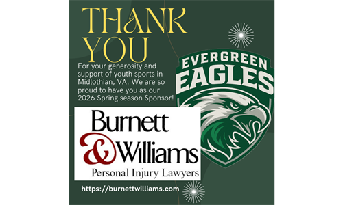 THANK YOU BURNETT & WILLIAMS Personal Injury Lawyers!